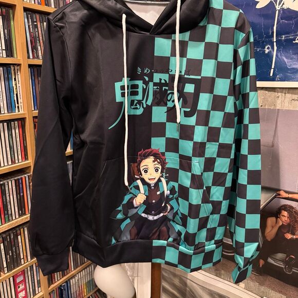 Demon Slayer - Tanjiro Hoodie NWOT Size Small - Picture 1 of 3